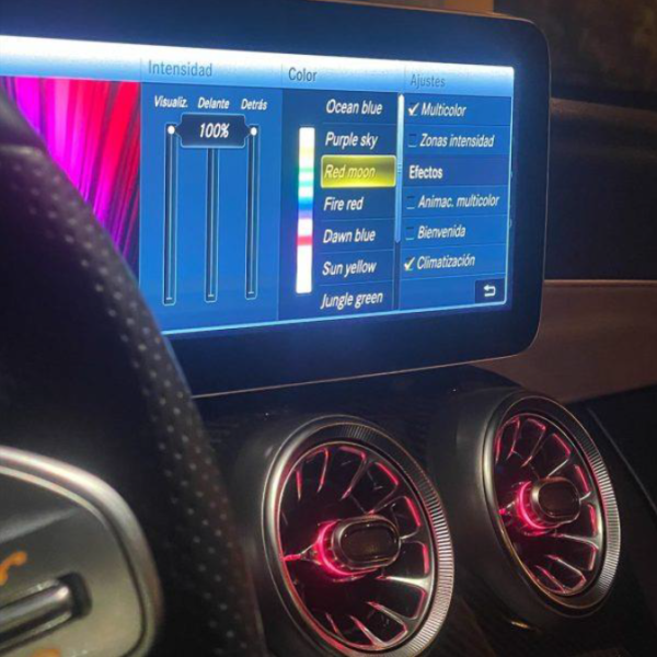 Aireadores Led ambientes 64 colores