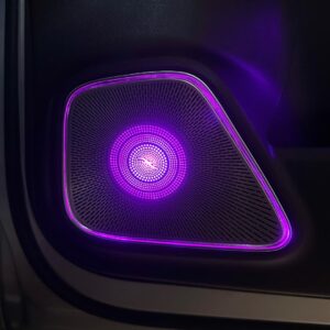 Tapas de altavoces Burmester con LED ambiente