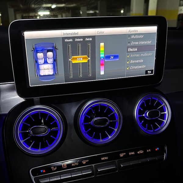 Aireadores iluminados LED ambiente